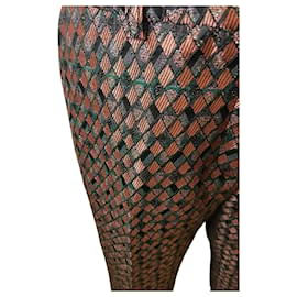 Hod-Hod Sequined Patterned Trousers-Multiple colors