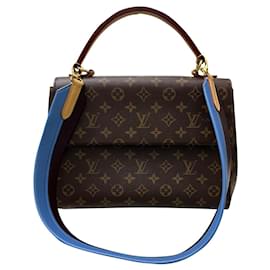 Louis Vuitton Blue Glacial Monogram Cluny MM Bag – Jadore Couture