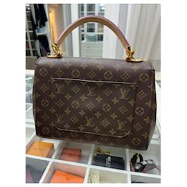 Louis Vuitton-Handbags-Brown,Blue,Dark red