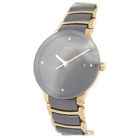Autre Marque RADO CENTRIX DIAMONDS WATCH 115 0929 3 ceramic 38 MM QUARTZ WATCH Black