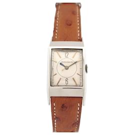 Jaeger Lecoultre-VINTAGE JAEGER LECOULTRE WATCH 31 MM MECHANICAL CIRCA 1930 STEEL STEEL WATCH-Silvery