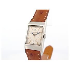 Jaeger Lecoultre-VINTAGE JAEGER LECOULTRE WATCH 31 MM MECHANICAL CIRCA 1930 STEEL STEEL WATCH-Silvery