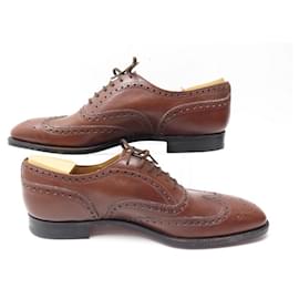 Church's-NEW CHURCH'S CHETWYND OXFORD RICHELIEU SHOES 13AA 47 END BROWN SHOES-Brown