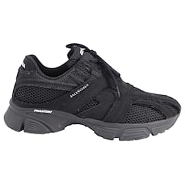 Balenciaga-Balenciaga Phantom Sneakers in Black Polyester -Black
