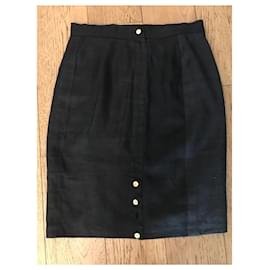 Chanel-Skirts-Black