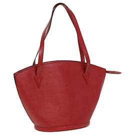 Louis Vuitton-LOUIS VUITTON Epi Saint Jacques Shopping Tote Bag Red M52267 LV Auth ar7745b-Red
