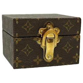 Louis Vuitton-LOUIS VUITTON Monogram Eccrine Declaration Jewelry Box M21010 LV Auth 32529a-Monogram