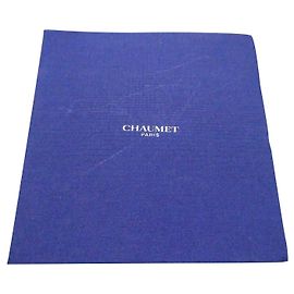 chaumet box for earrings Blue