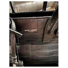 Yves Saint Laurent-Nano black day bag-Black