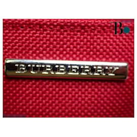 Fendi-Burberry Pocket Bag-Red