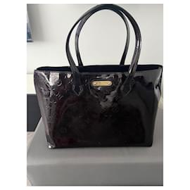 Louis Vuitton-Handbags-Dark red