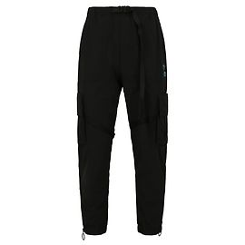 Off White Off-White Printed Logo Nylon Cargo Pants Black