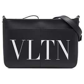 Valentino Garavani Tasche mit Logo-Print Schwarz