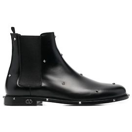 Valentino Garavani Botins Valentino Aristopunk Stud Preto