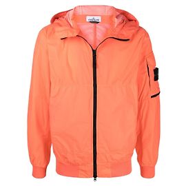 Stone Island Signature Compass Lightweight Jacket Orange