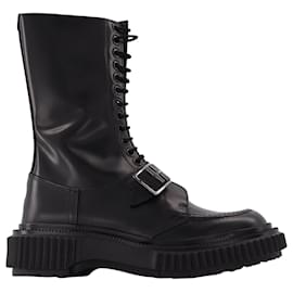 Autre Marque-type 185 Boots in Black Leather-Black