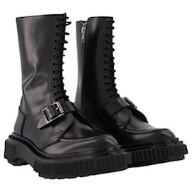 Autre Marque-type 185 Boots in Black Leather-Black