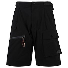Burberry Cargo Logo Patch Shorts Black