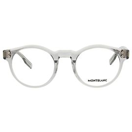 Montblanc Round-Frame Acetate Optical Frames Grey