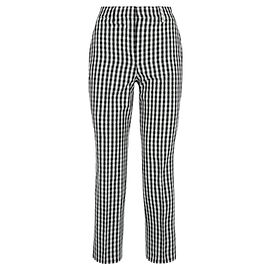 Calças de algodão Burberry Multicor