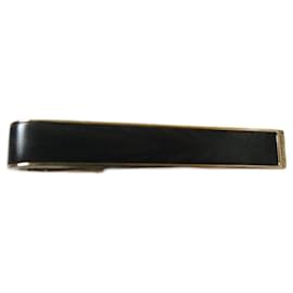 Louis Vuitton-louis vuitton tie clip in golden steel with box-Gold hardware