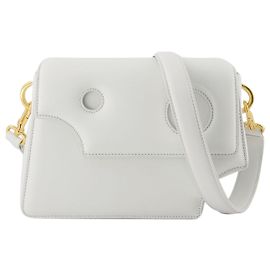 Off White Toca 24 Bolsa em Branco Branco