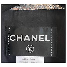 Chanel-Veste Chanel-Argenté