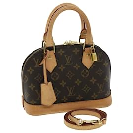 Louis Vuitton-LOUIS VUITTON Monogram Alma BB Bolso de mano M53152 LV Auth 32453EN-Monograma