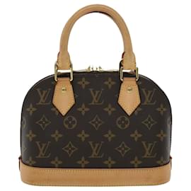 Louis Vuitton-Bolsa de mão LOUIS VUITTON Monograma Alma BB M53152 Autenticação de LV 32453NO-Monograma
