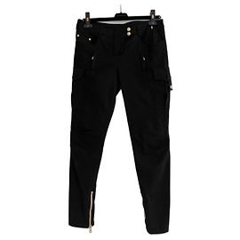 Pantaloni cargo neri Balmain Nero