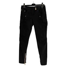 Balmain-Un pantalon, leggings-Noir