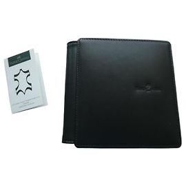 Autre Marque Faber Castell diary writing holder in new leather Black