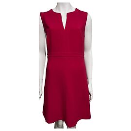 Diane Von Furstenberg Abito a trapezio DvF Fleur Rosso
