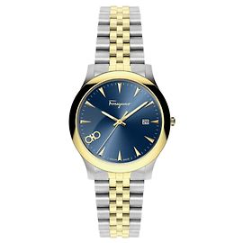 Salvatore Ferragamo Ferragamo Duo Watch Metallic