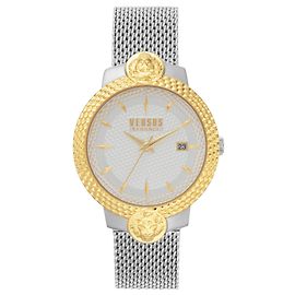 Orologio Versus Versace Mouffetard in metallo D'oro Metallico