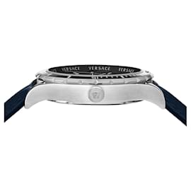 Versace-Versace Hellenyium Strap Watch-Metallic