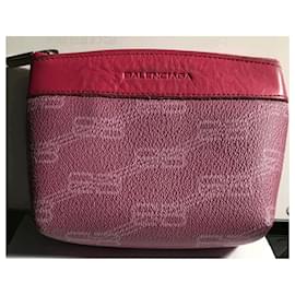 Balenciaga-Purses, wallets, cases-Dark red