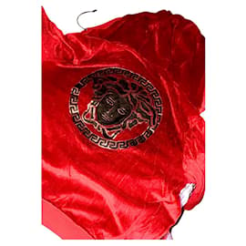 Versace-Giacche blazer-Rosso