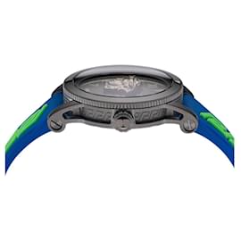 Versace-Versace V-Palazzo Silicone Watch-Grey