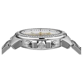Versace-Versace New Chrono Bracelet Watch-Metallic