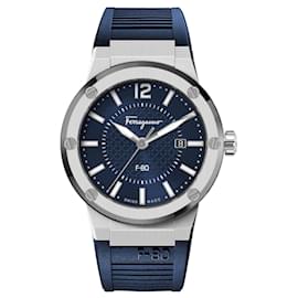 Salvatore Ferragamo-Salvatore Ferragamo F-80 watch-Metallic