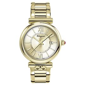 Salvatore Ferragamo Reloj Ferragamo Ora Dorado Metálico