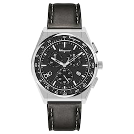 Salvatore Ferragamo-Ferragamo 1898 Sport Watch-Metallic