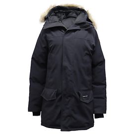 Canada Goose Casaco de ganso do Canadá com capuz de pele em poliéster preto Preto