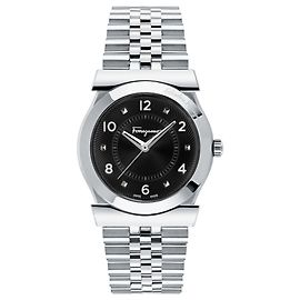 Salvatore Ferragamo Orologio da polso Ferragamo Vega Argento Metallico