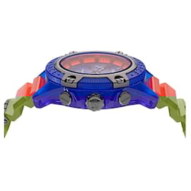 Versace-Versace Icon Active Chronograph Watch-Blue