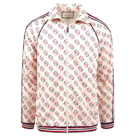 Gucci-Gucci Trainingsjacke aus ineinandergreifendem GG-Andere