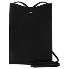 Apc-Jamie Bag in Black Leather-Black