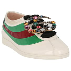 Gucci-Gucci Falacer Patent Leather Sneakers-Multiple colors