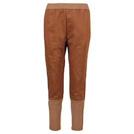 Calça Drill de Algodão Gucci Marrom